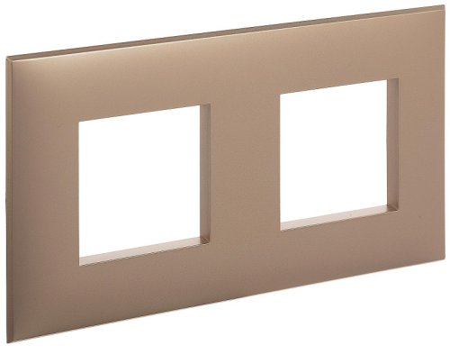 Рамка универсальная DKC Avanti 2-м. кремовый жемчуг картинка